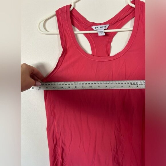 NWOT Athleta Pink Tank Top Size Medium - Picture 4 of 7
